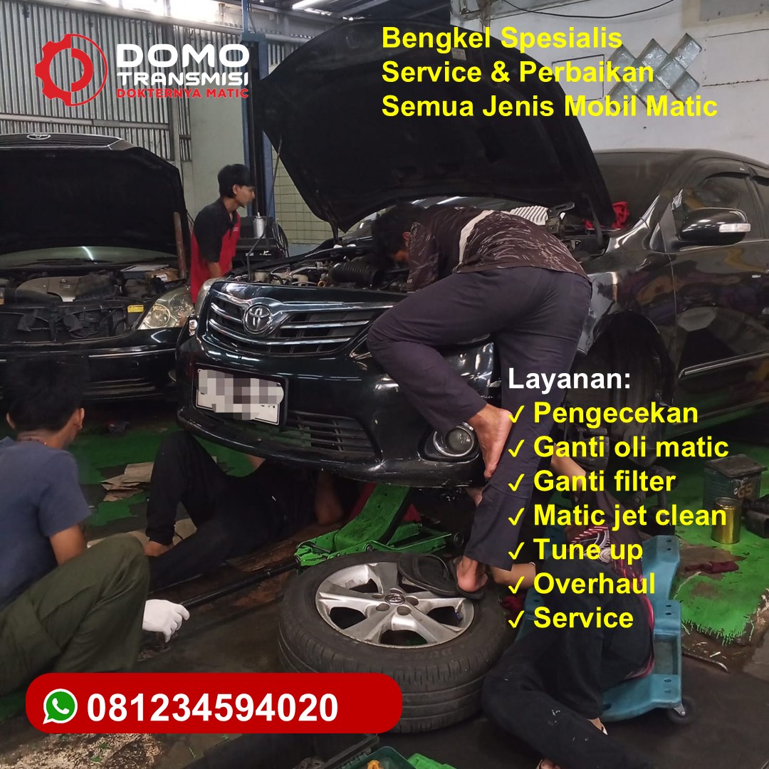 Bengkel Mesin Mobil Matic di Jakarta Bergaransi Paling Hemat