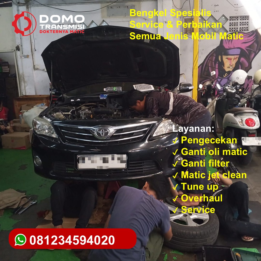 Bukti Kualitas Bengkel Kuras Oli Mobil Matic Jakarta Terbaik