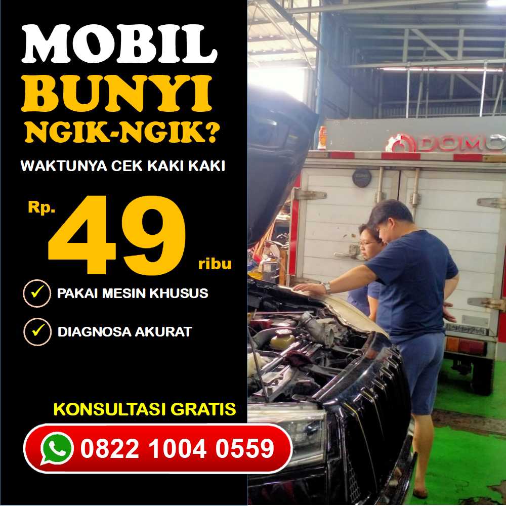 Atasi Bising service kaki kaki mobil matic ciledug Sampai Tuntas