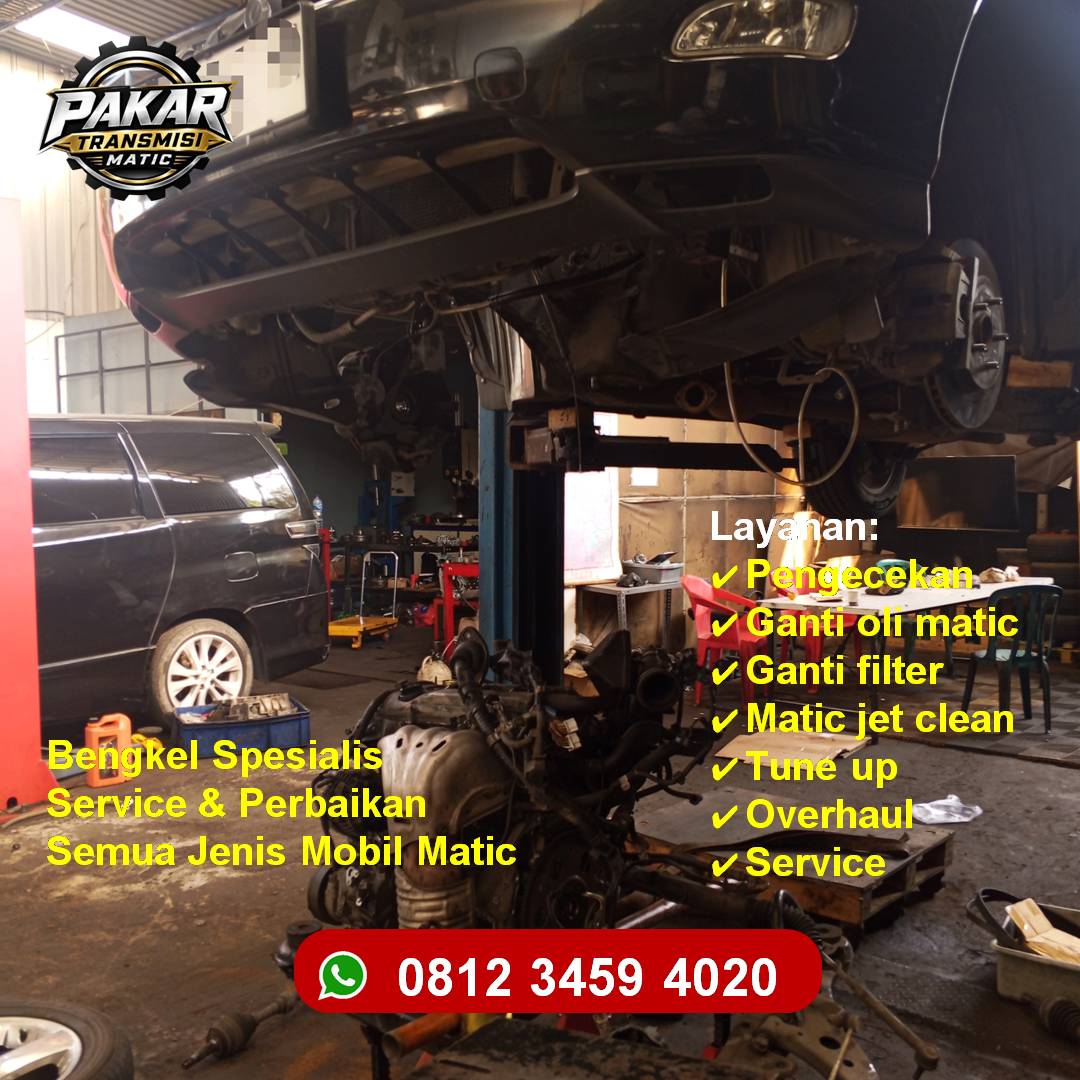 Atasi Transmisi Jedug Bengkel Mobil Mirage Matic Jakarta Garansi Resmi