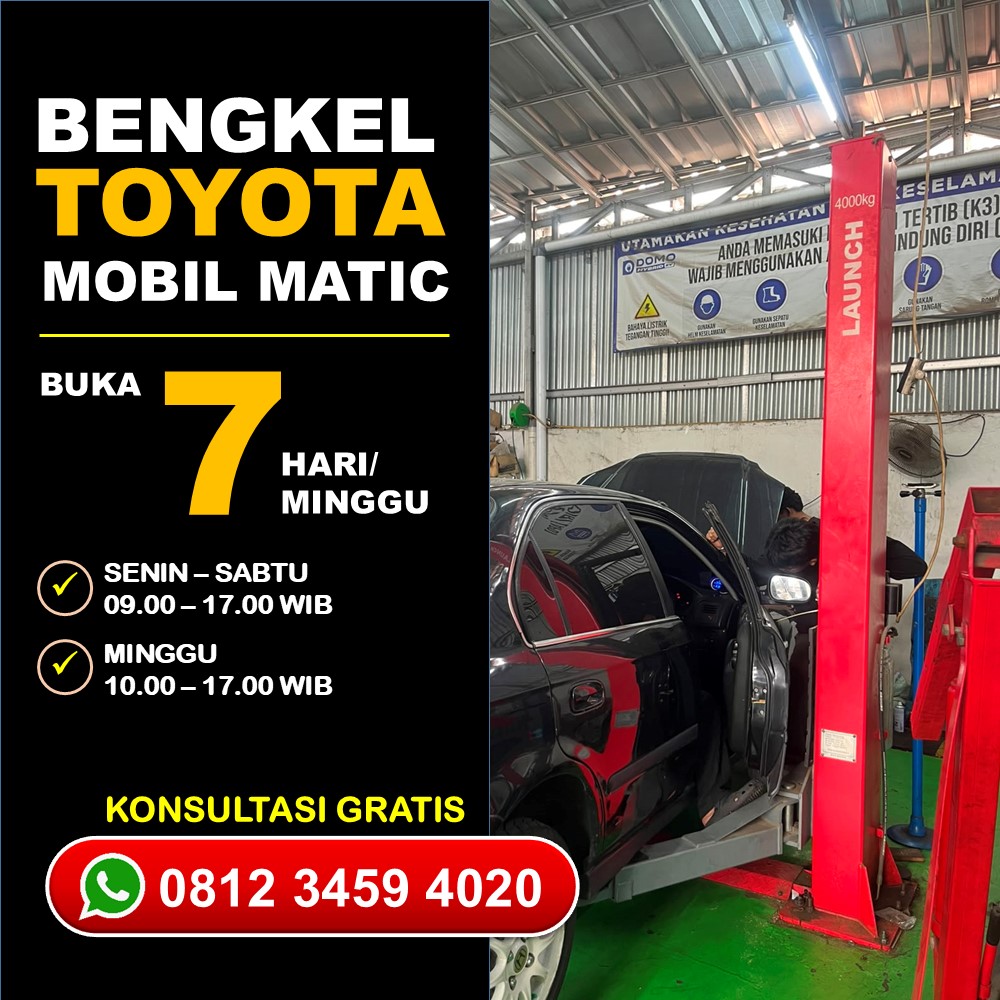 Bebas Lag Di Bengkel Mobil Matic Eropa Bandung Paling TOP