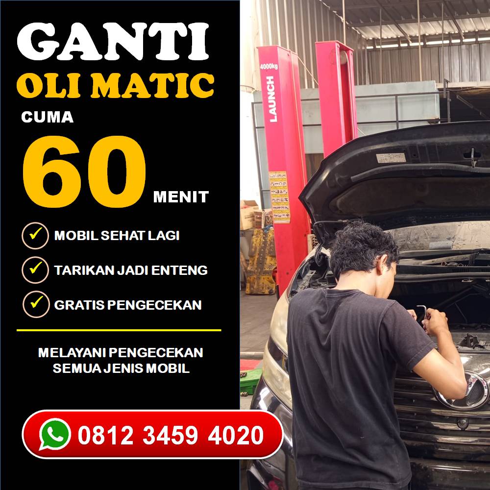 Booking Cepat Jasa Ganti Oli Transmisi Matic Jakarta Cepat Beres