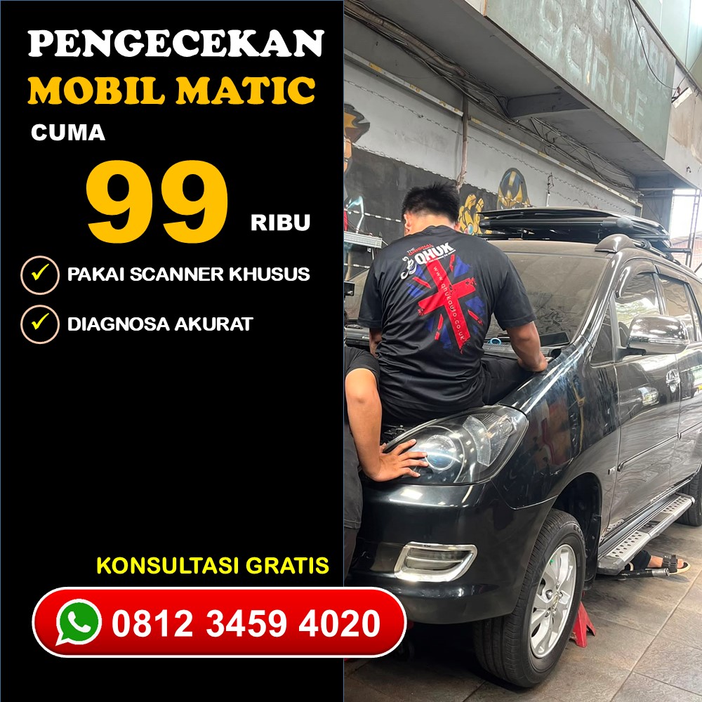 Sensasi Berkendara Halus Service Transmisi Matic Toyota RAV4 Jakarta