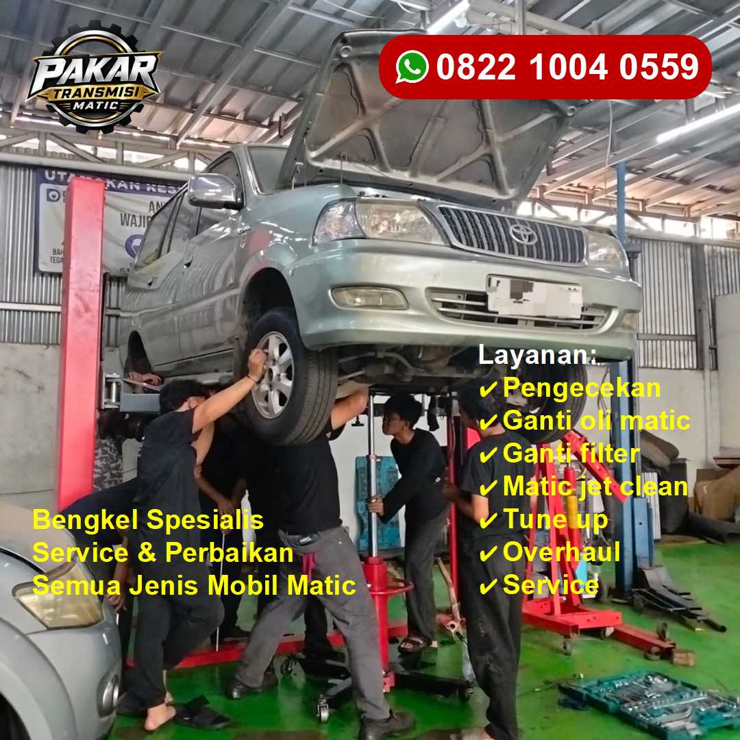 Hasil Pengerjaan Bengkel Mobil Mitsubishi Matic Tangerang Presisi