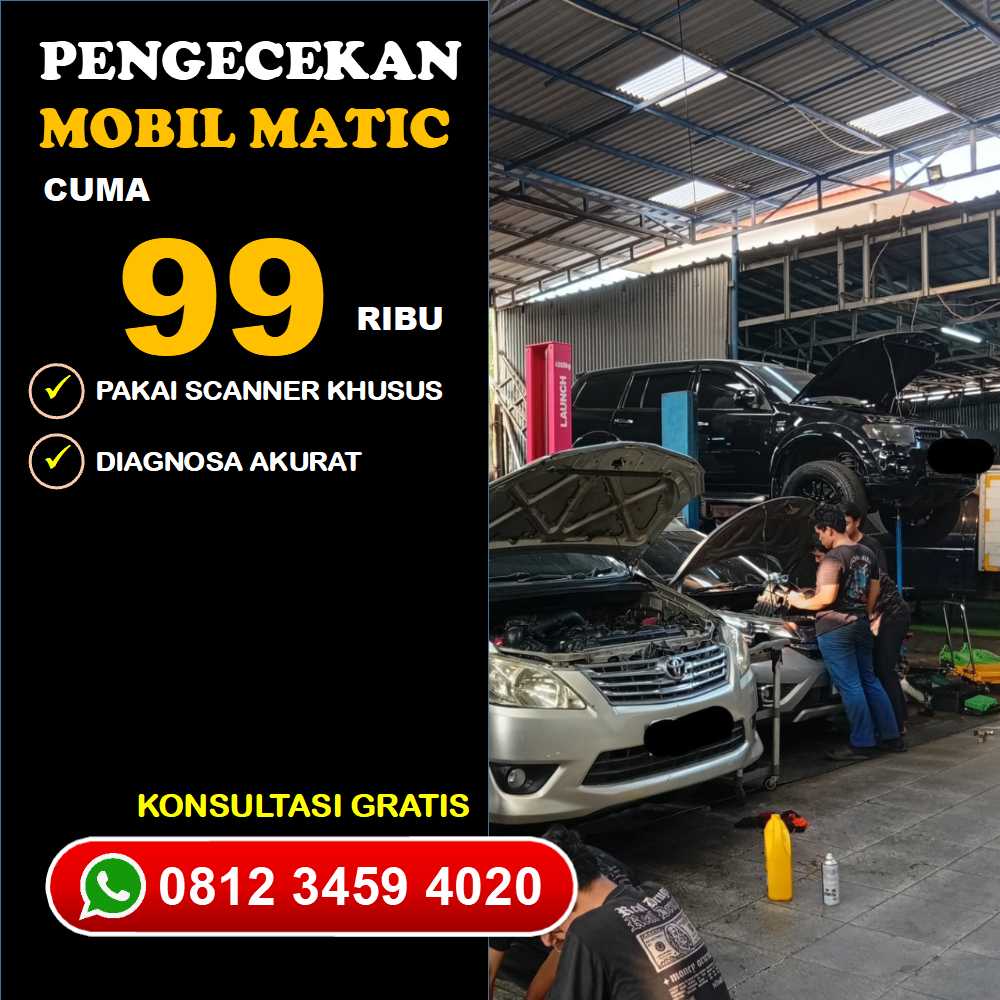 Penanganan Cepat Bengkel Spesialis Toyota Matic Jakarta Oleh Ahli