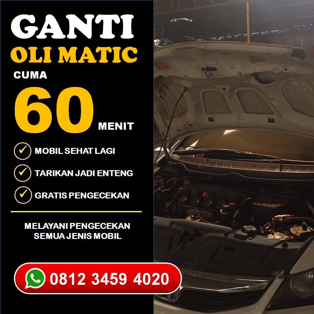 Servis Berkala Bengkel Tune Up Mobil Matic Jakarta Hasil Maksimal