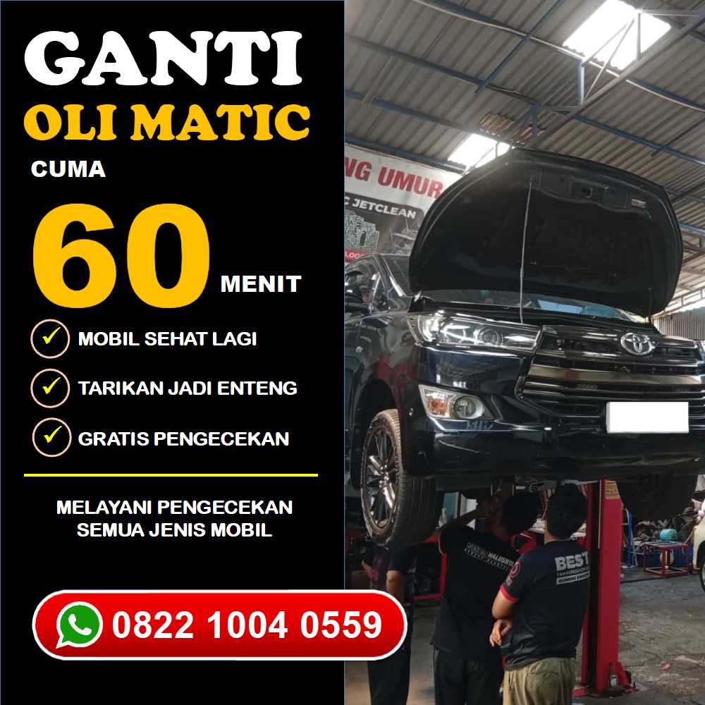 Rasakan Hasil Servis Bengkel Mobil Daerah Ciledug Transmisi Halus