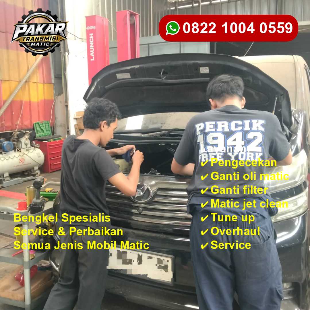 Rawat Transmisi Bengkel Mobil Honda Matic Tangerang Bebas Jedug