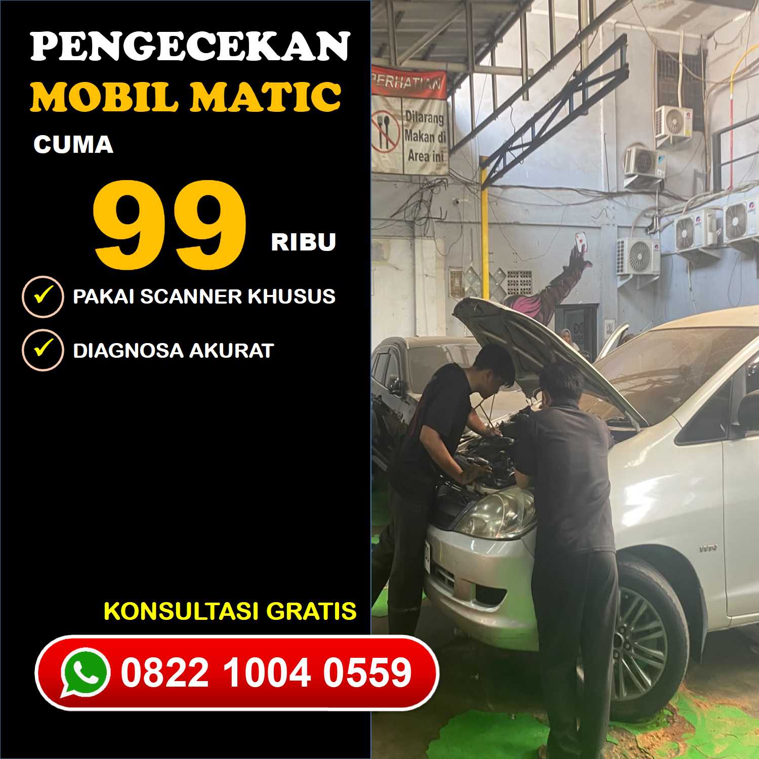 Perawatan Ringan Service Mobil Tangerang Selatan Tarikan Makin Enteng
