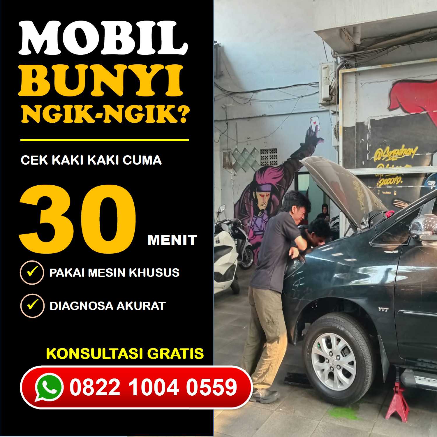 Perawatan Ringan Service Mobil Tangerang Selatan Tarikan Makin Enteng
