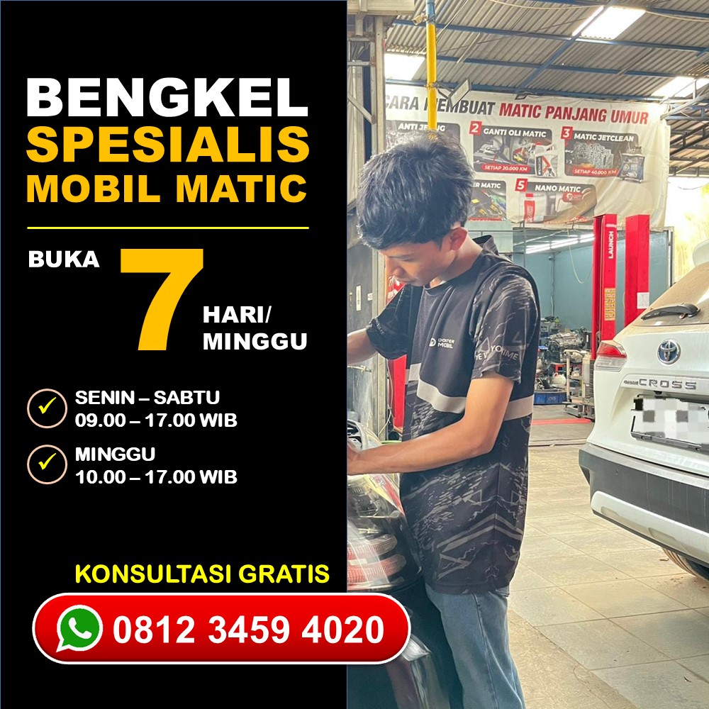 Mobil Lebih Lincah Berkat service transmisi matic Soluna Jakarta Andal