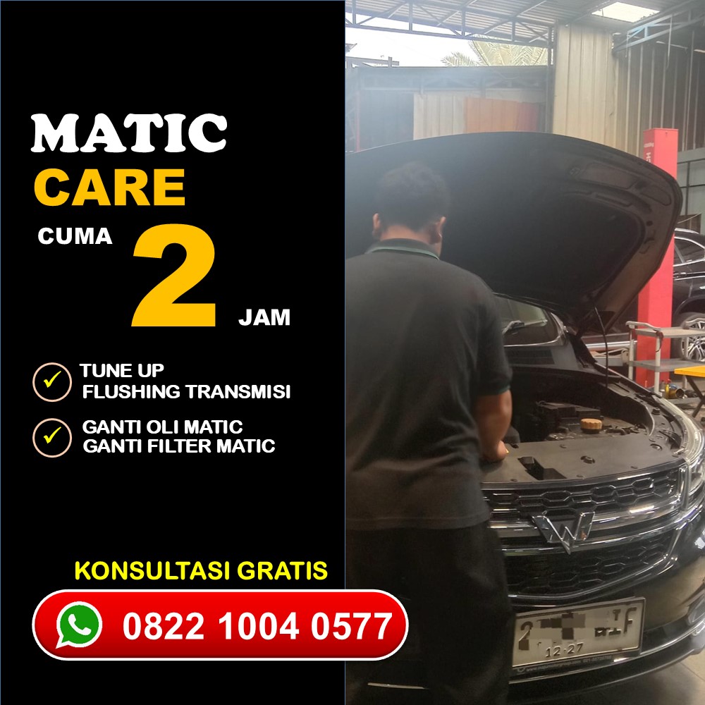 Hasil Pengerjaan Bengkel Spesialis Mobil Matic Bandung Andal Dan Rapi