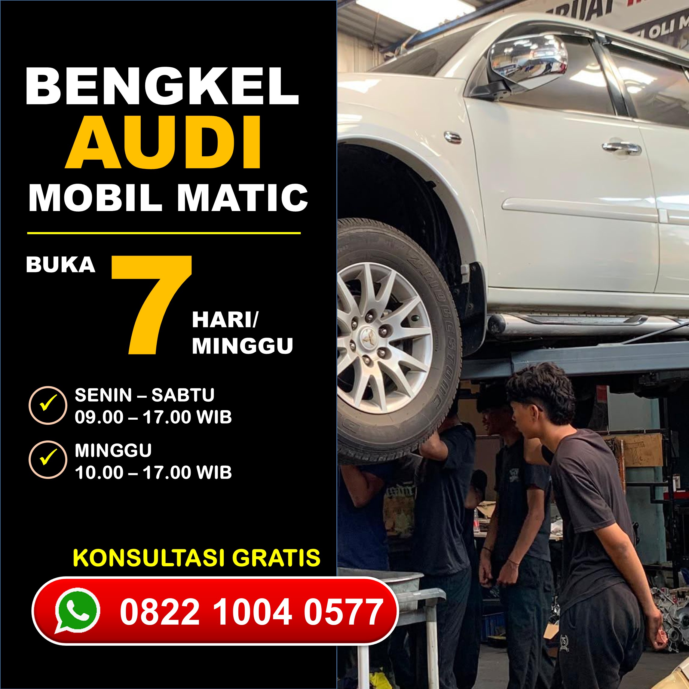 Hasil Sempurna Bengkel Mobil Audi Matic Bandung Optimal Dan Responsif