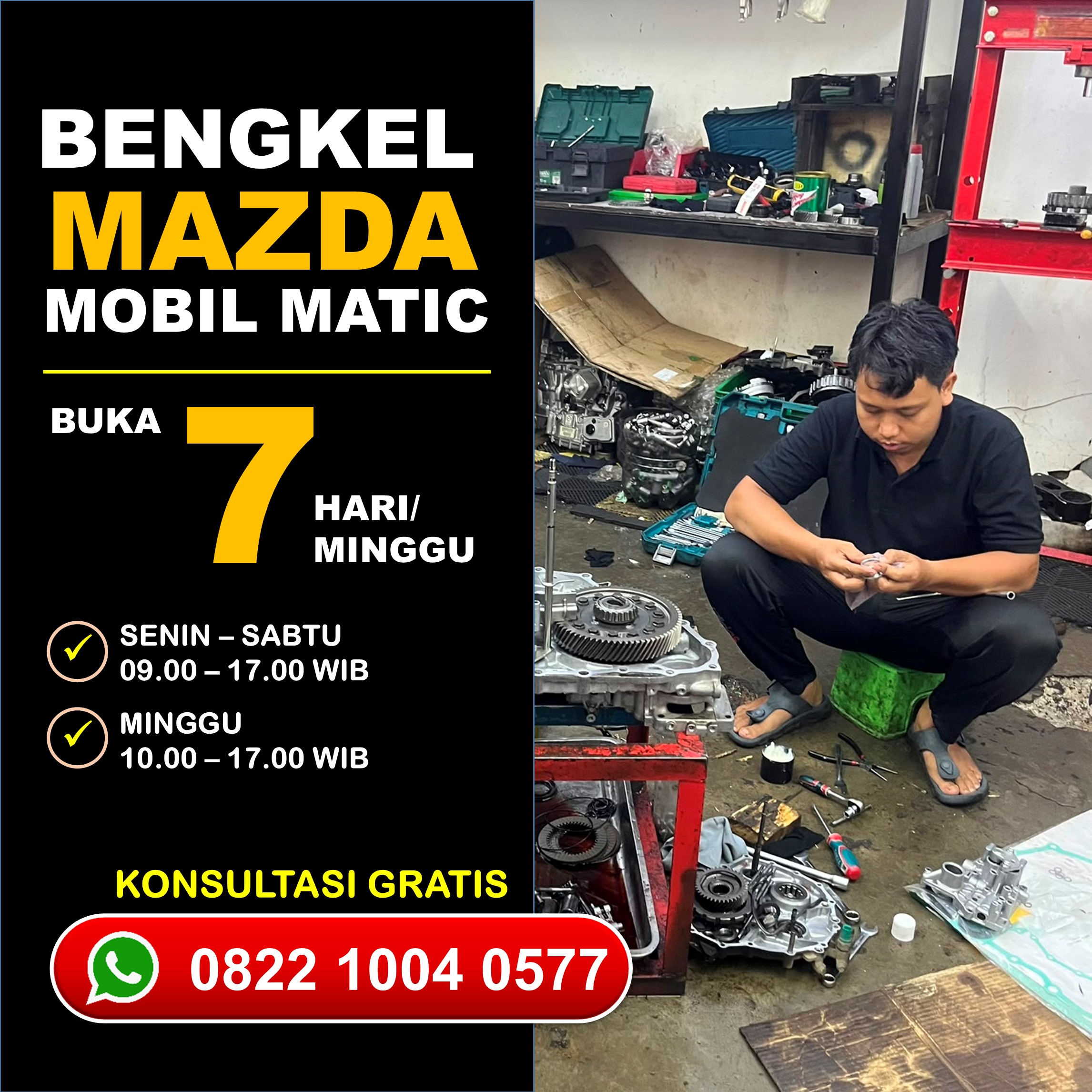 Solusi Tepat Bengkel Mobil Mazda Matic Bandung Awet Terus
