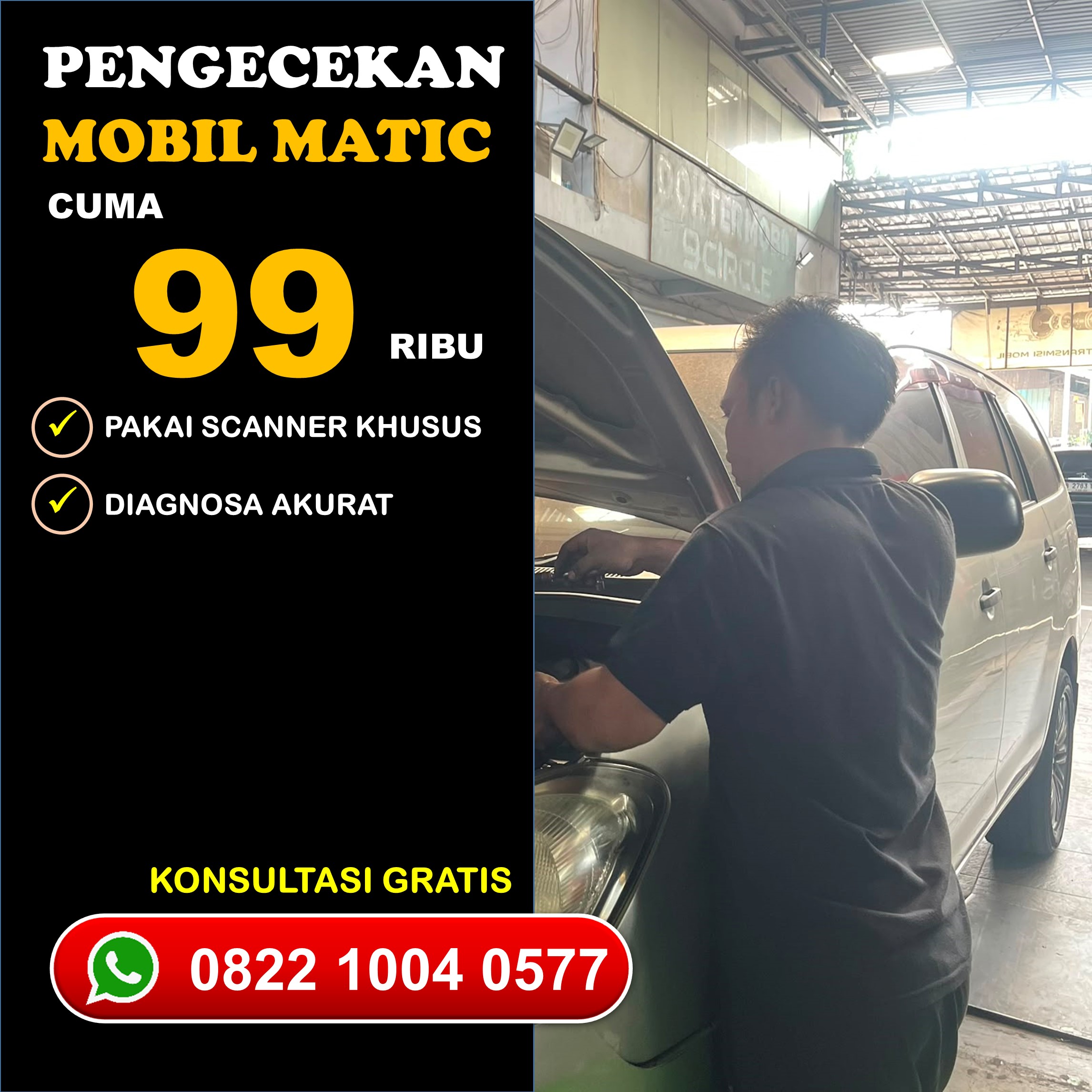 Langsung Gas Bengkel Mobil Suzuki Matic Bandung Booking