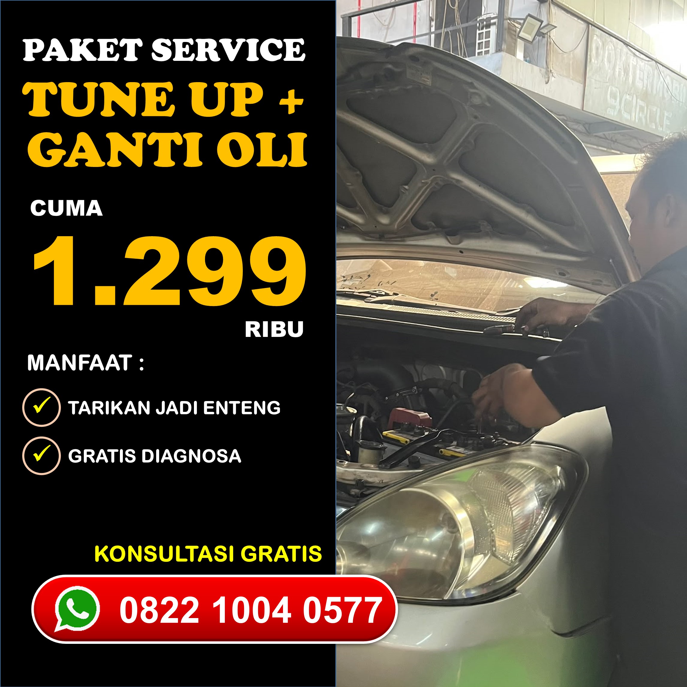 Tarikan Halus Bengkel Mobil Honda Matic Bandung Prima Tanpa Jedug