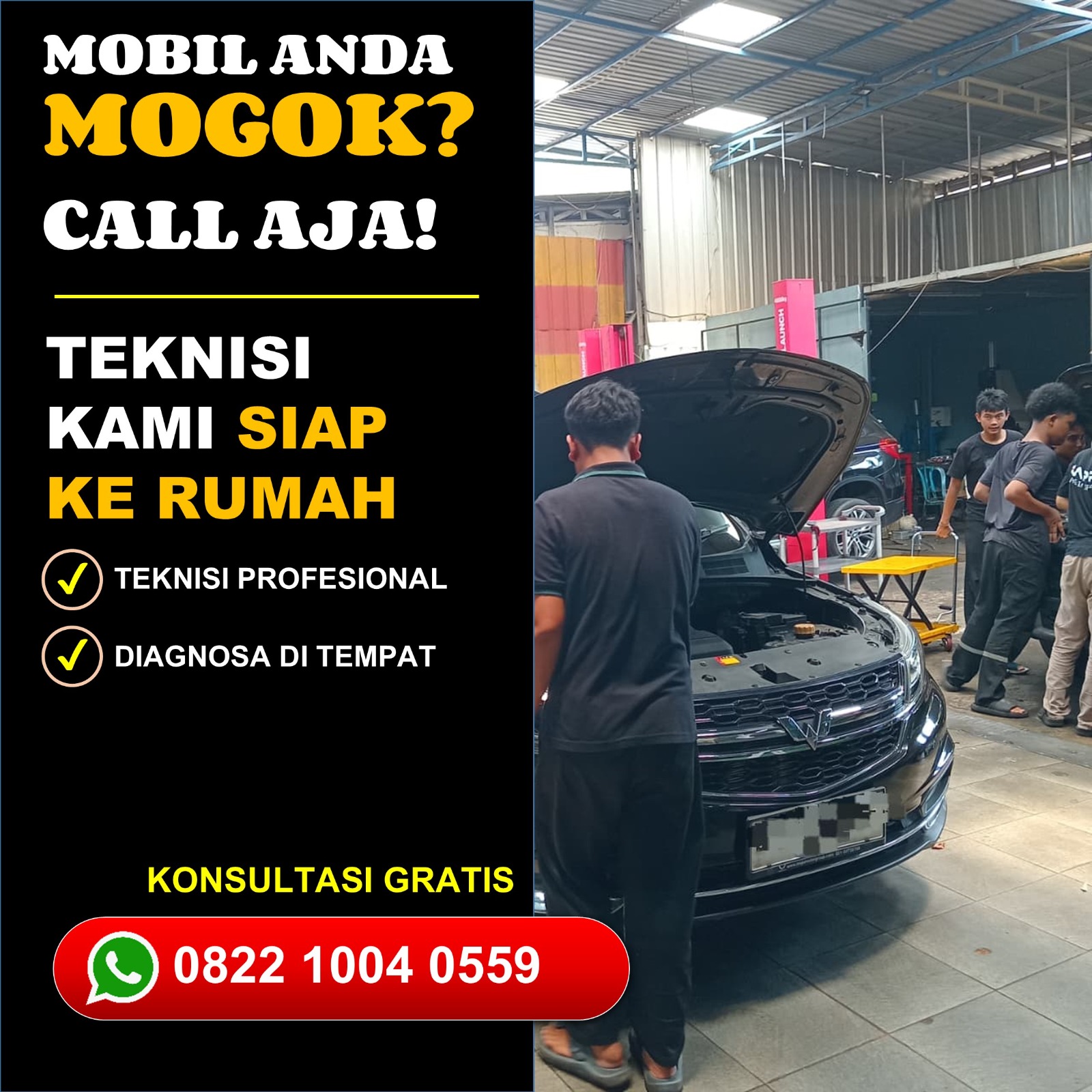 Performa Bengkel Kaki Kaki Mobil Matic Tangerang Selatan Mantap