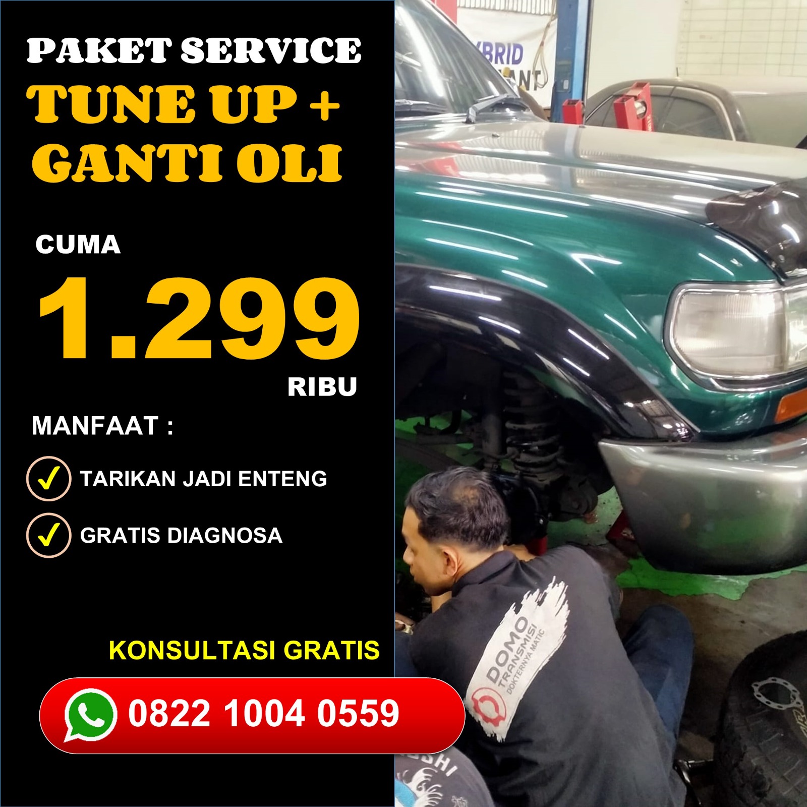 Standar Tinggi Jasa Overhaul Mesin Mobil Matic Ciledug Andal